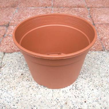 15 Vasi Per Piante In Plastica 17 Cm Nero | Vaso Coltura 3,7 Litri Con Fori Di Drenaggio Per Piante Grasse E Fiori