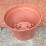Vaso riciclato diametro 24 cm in plastica color cotto da semina-talea-vivaio